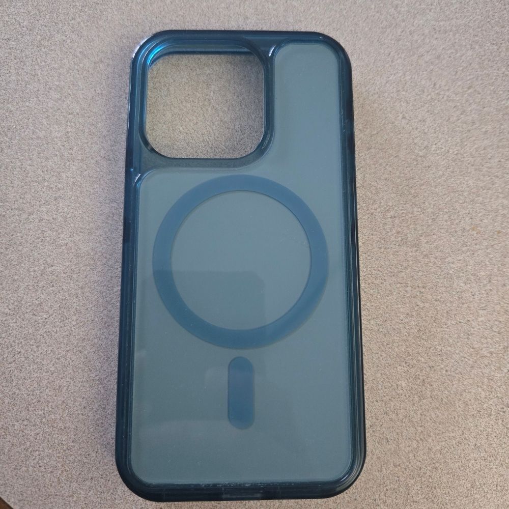 Blue Phone Case with MagSafe Compatibility